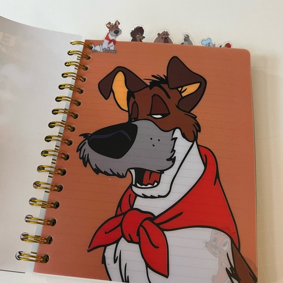 Disney Oliver and Company Cast Lined Journal Notebook - Picture 3 of 10